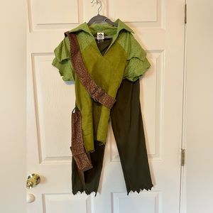 Kids Peter Pan Costume sz 7/8